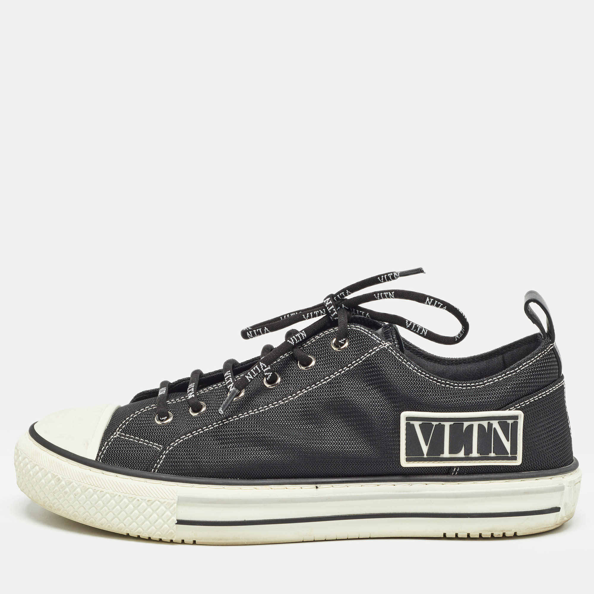 

Valentino Black Mesh Giggies Sneakers Size