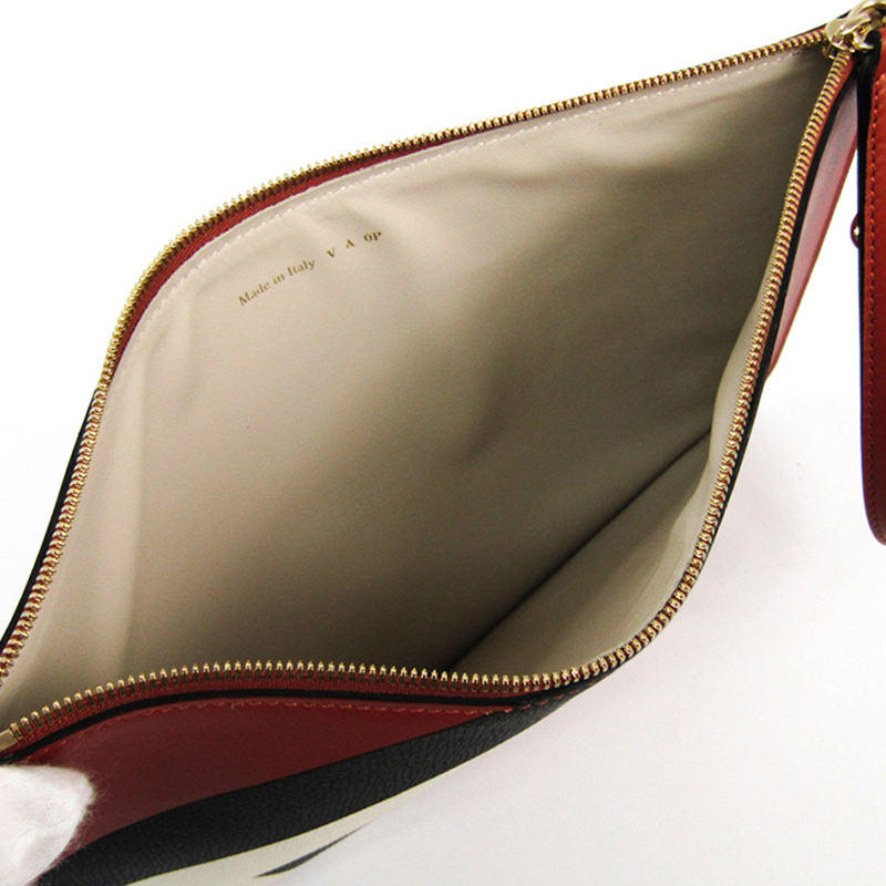 

Valextra Brown Leather Clutch