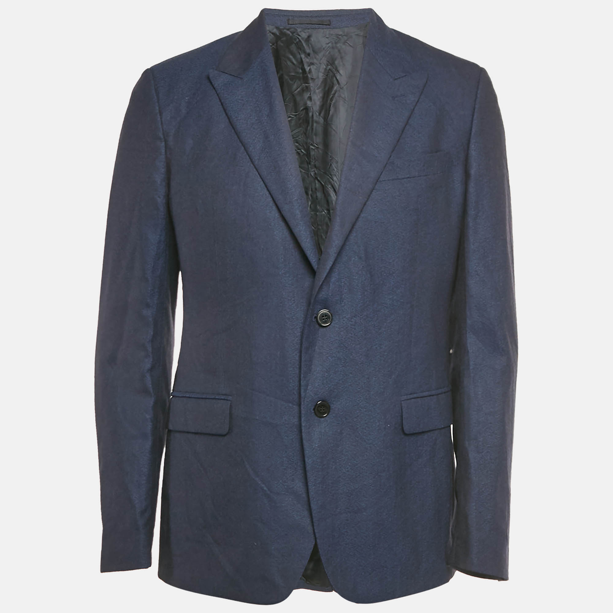 

Versace Collection Blue Wool Regular Fit Blazer L