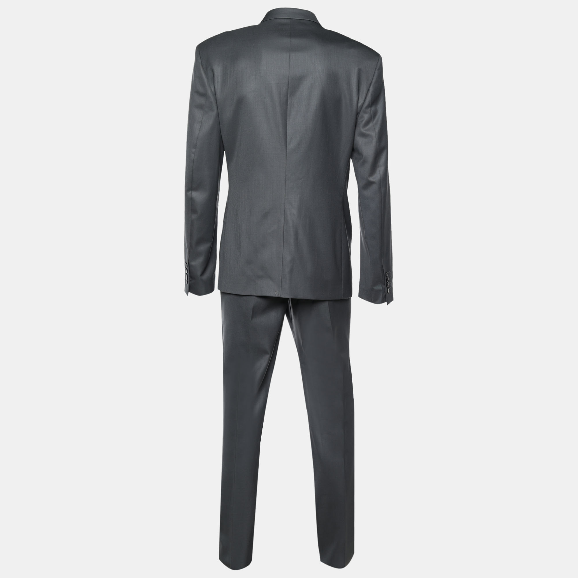 

Versace Collection Grey Wool Single Breasted Suit