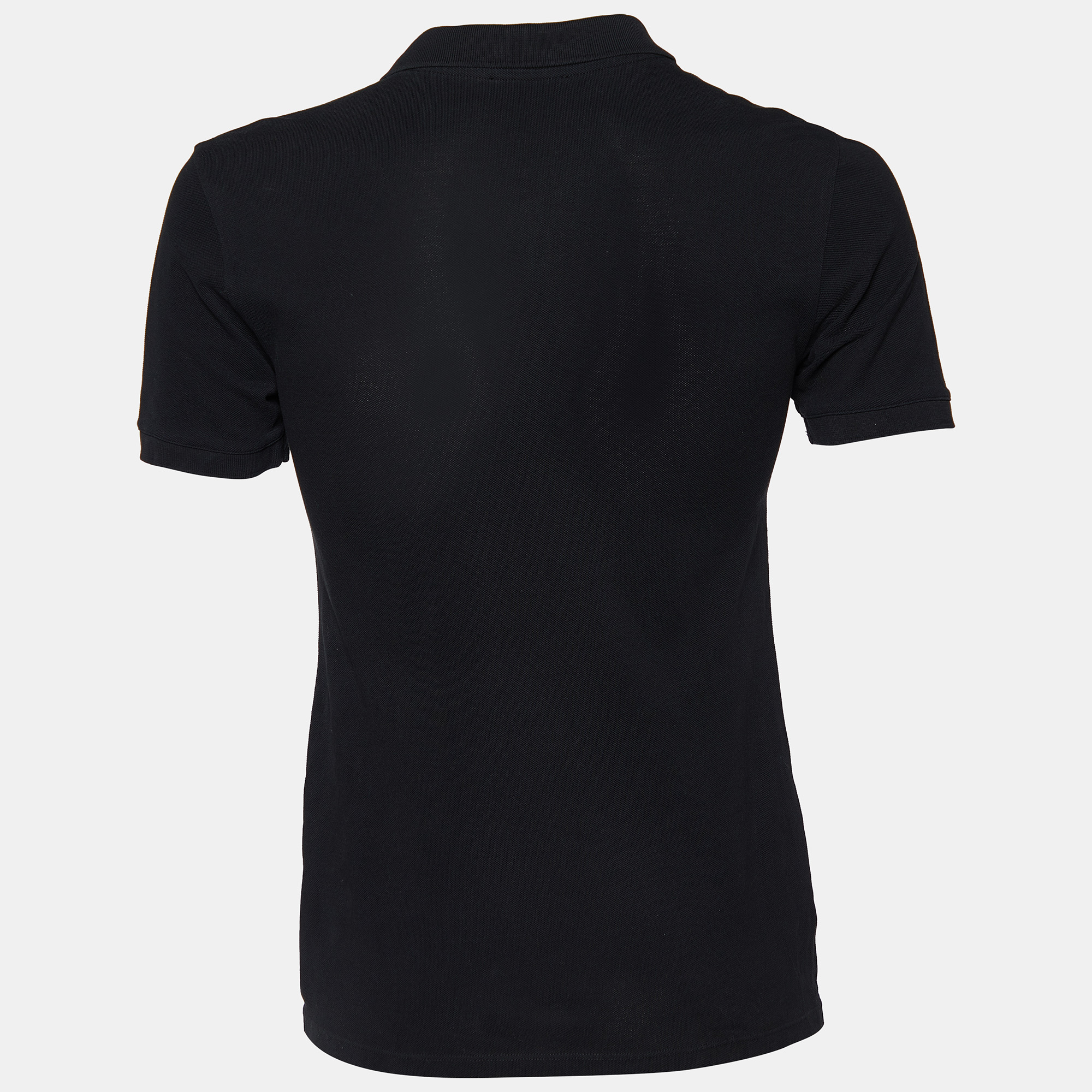 

Versace Collection Black Cotton Knit Polo T-Shirt