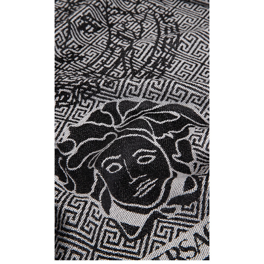 

Versace Grey Versace Medusa Scarf