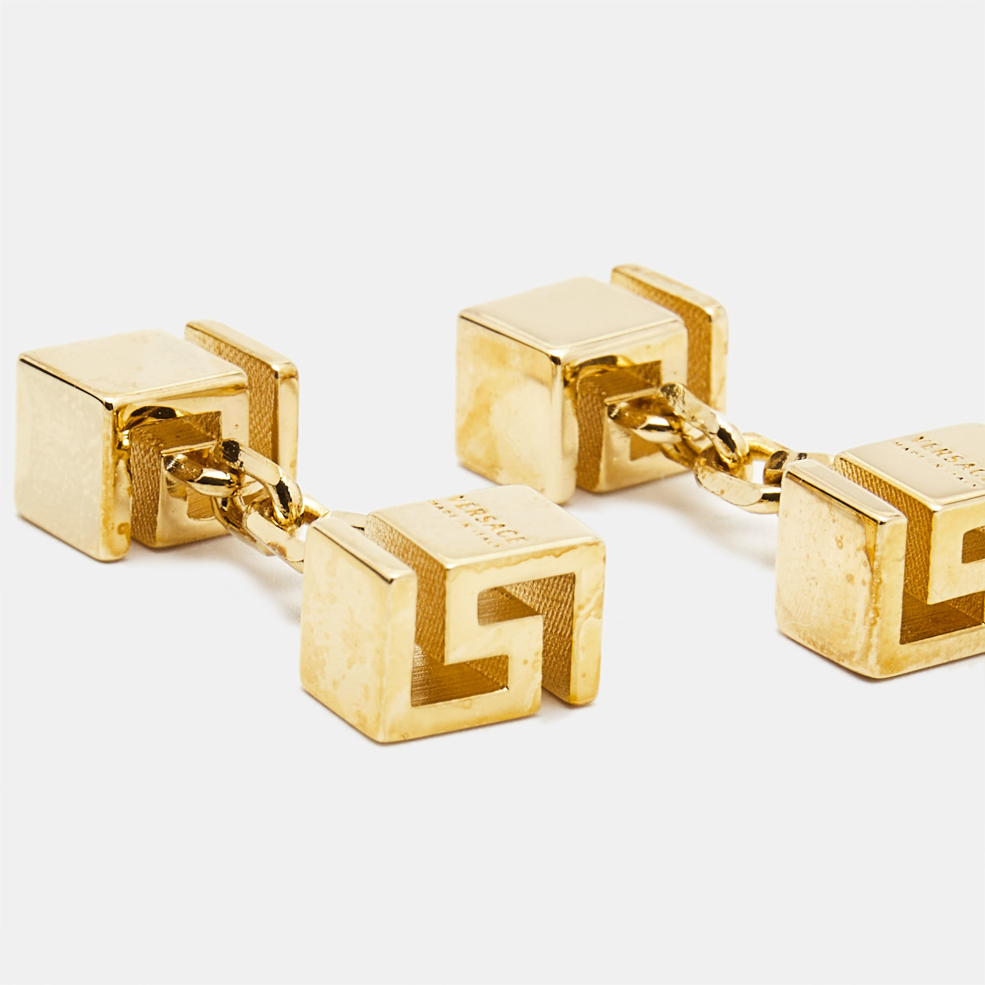 

Versace Gold Tone Cufflinks