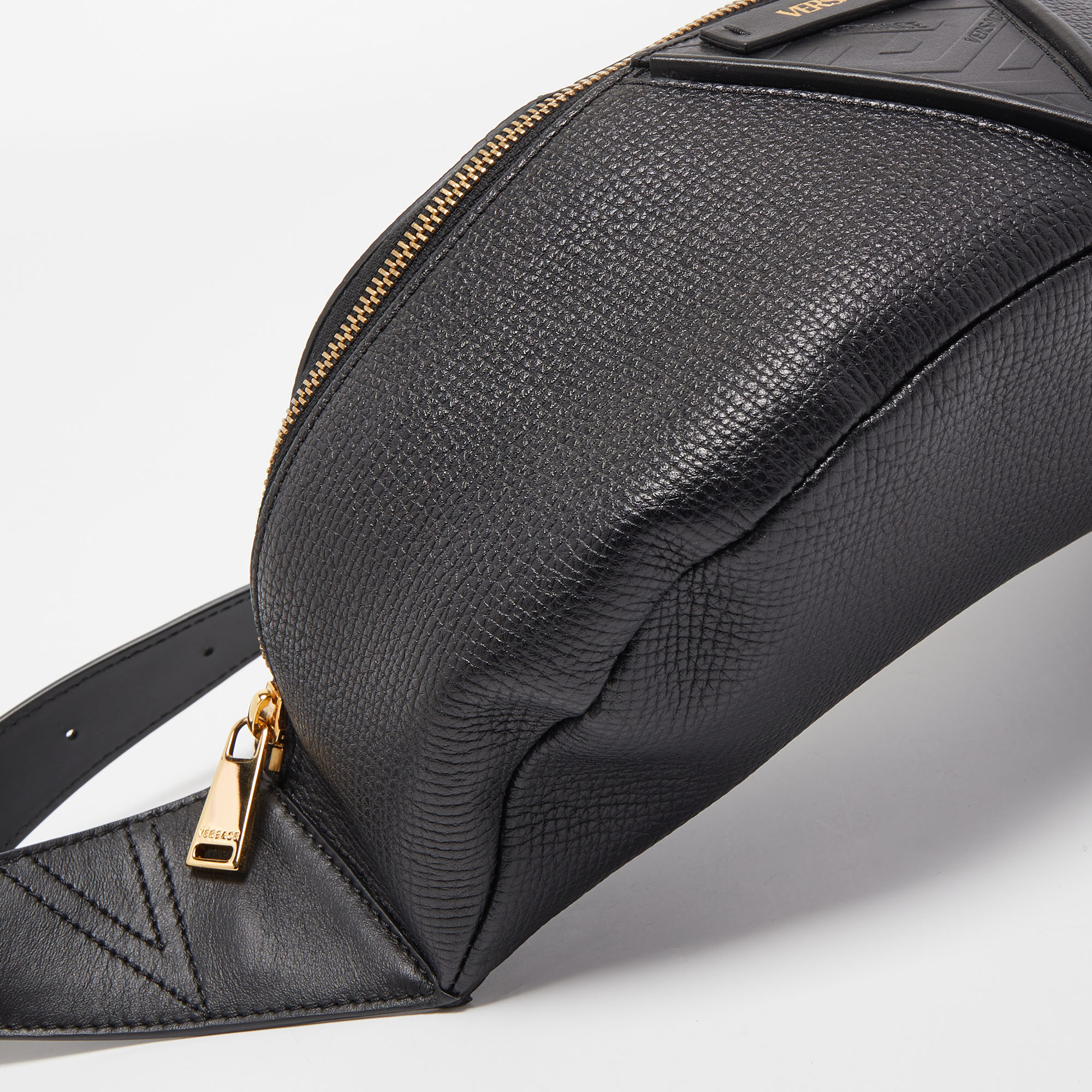 Versace V Greca Signature Belt Bag