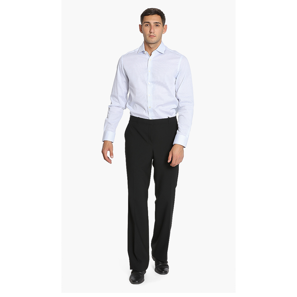 

Versace Black Plain Classic Fit Trousers  (48