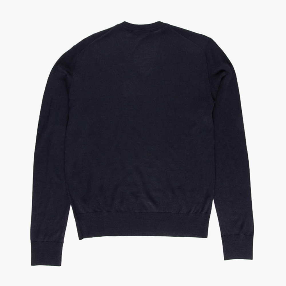

Versace Blue Solid V-Neck Sweater  (IT 44