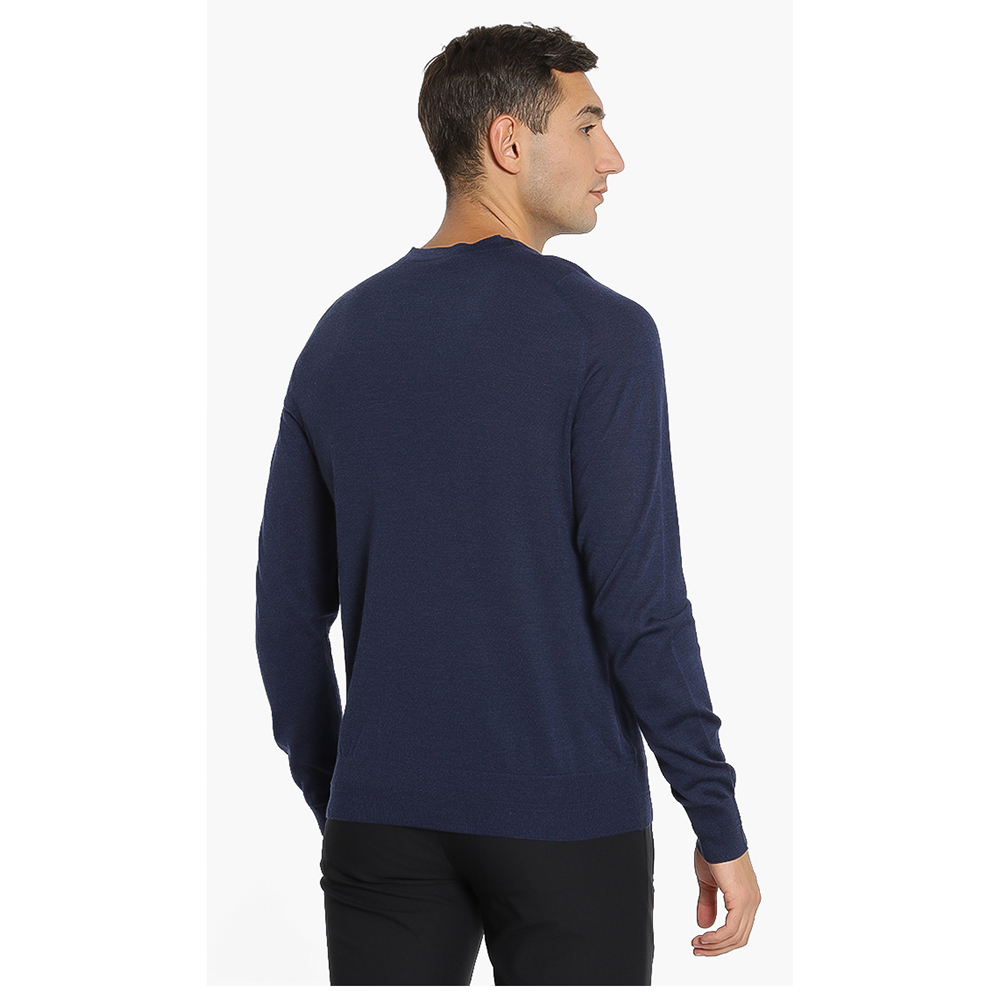 

Versace Blue Solid Round Neck Sweater  (IT 54