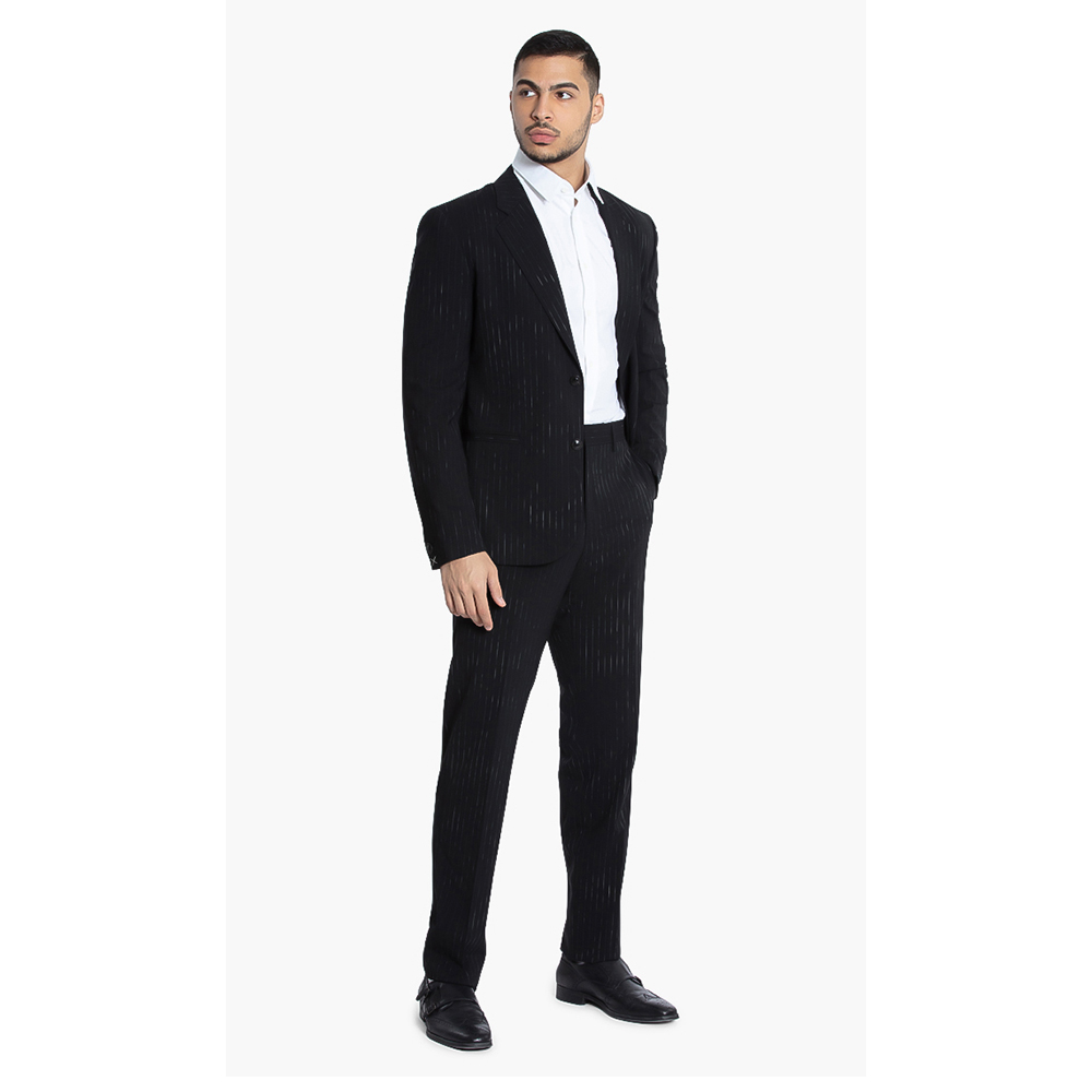 

Versace Black Gianni Tailored Fit Suit  (IT 50