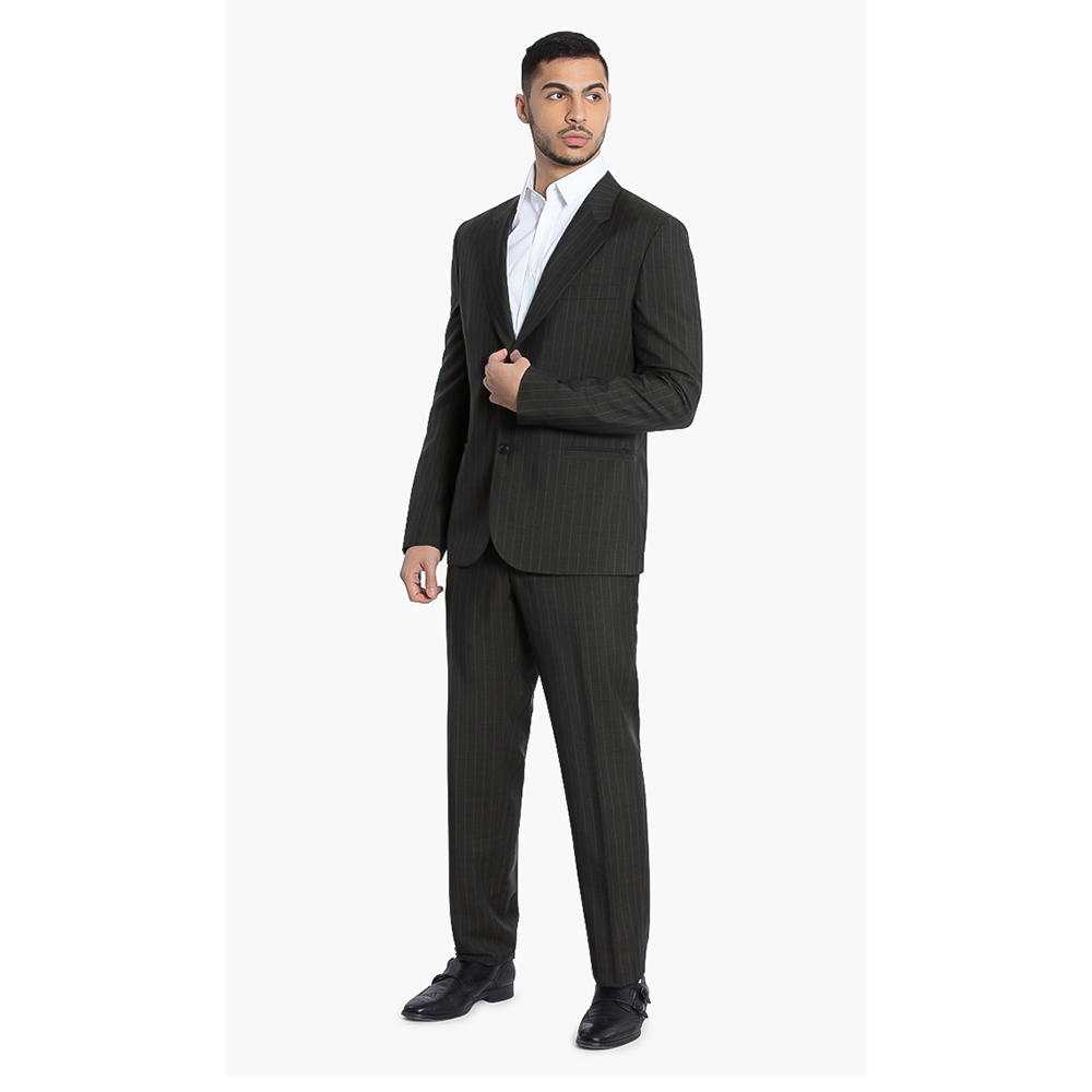 

Versace Green Gianni Tailored Fit Suit  (IT 46