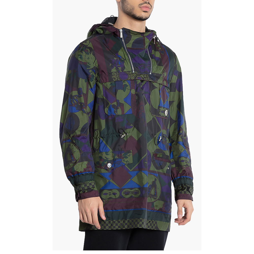 

Versace Multi_Color Printed Winter Jacket  (IT 46, Multicolor