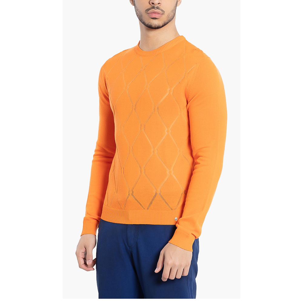 

Versace Orange Versus Gianni Crew Neck Sweater  (IT 44
