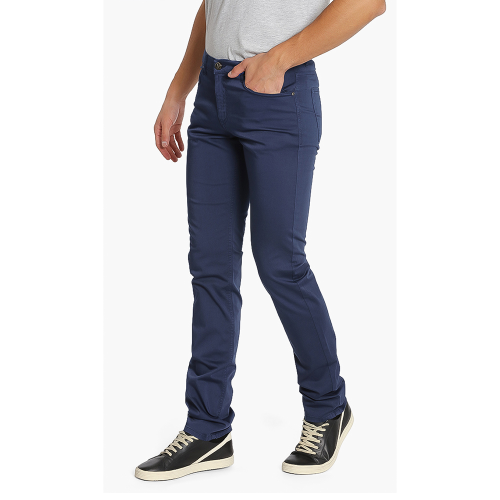 

Versace Blue Versace Jeans Casual Slim Fit Pants  (34