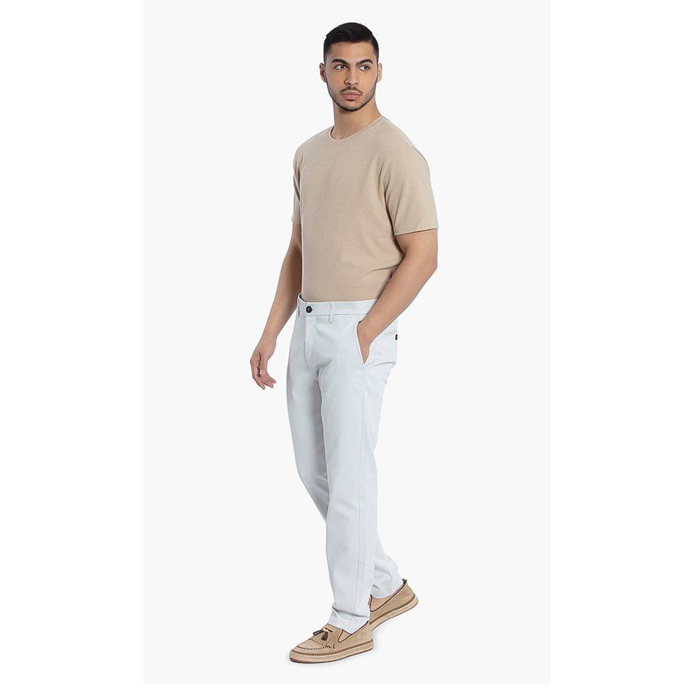 

Versace White Cotton Casual Pants  (52