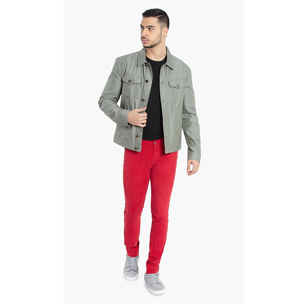 

Versace Green Versace Jeans Denim Jacket  (IT 46