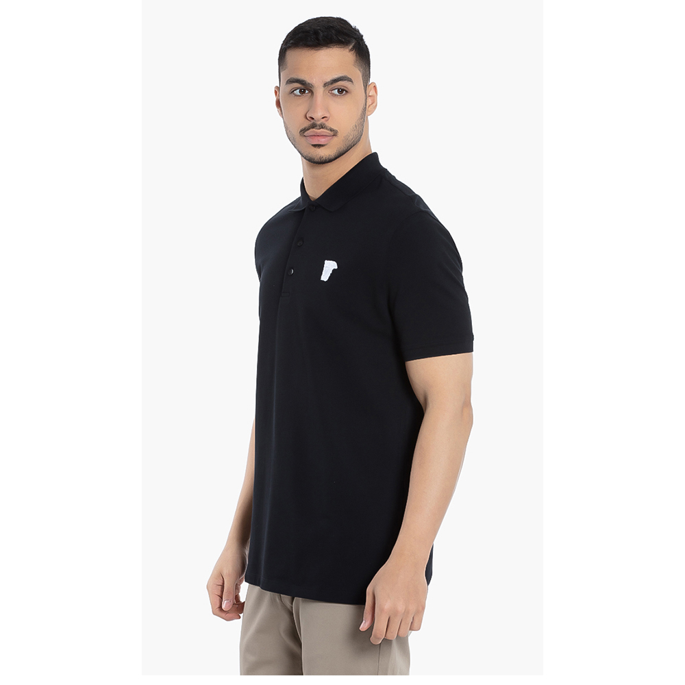 

Versace Black Slim Fit Polo Shirt