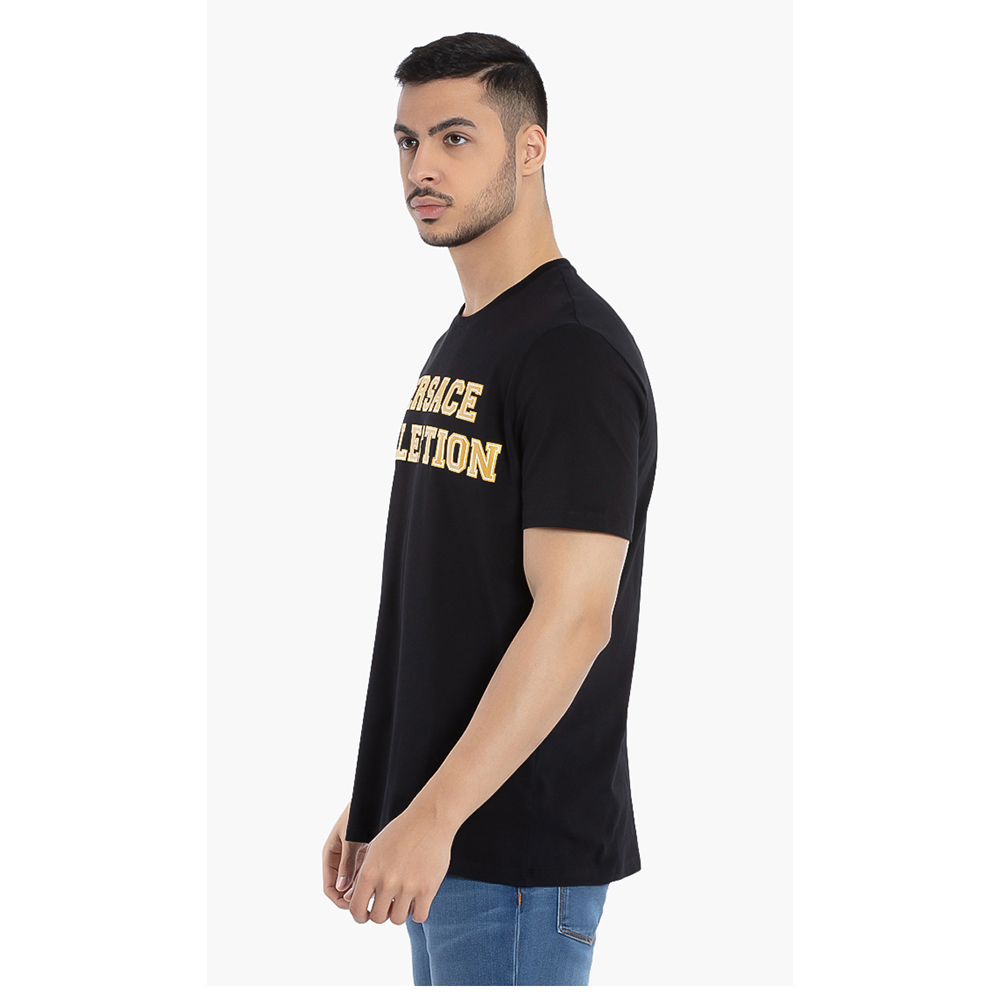 

Versace Black Logo Graphic Print T-Shirt