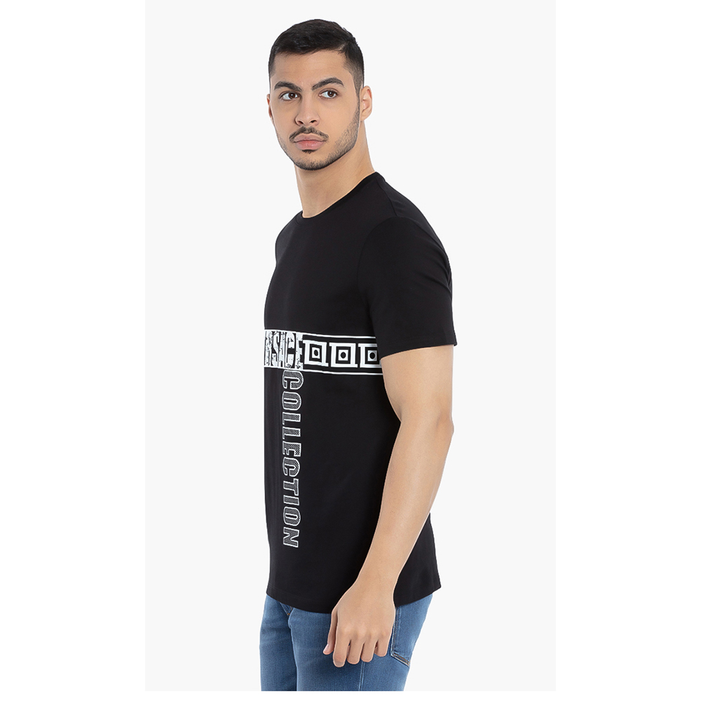 

Versace Black Logo Graphic Print T-Shirt