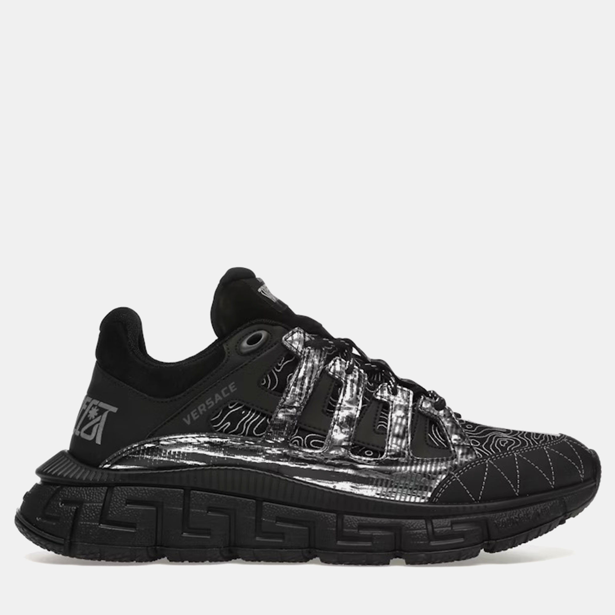 

Versace Black Trigreca Sneakers EU