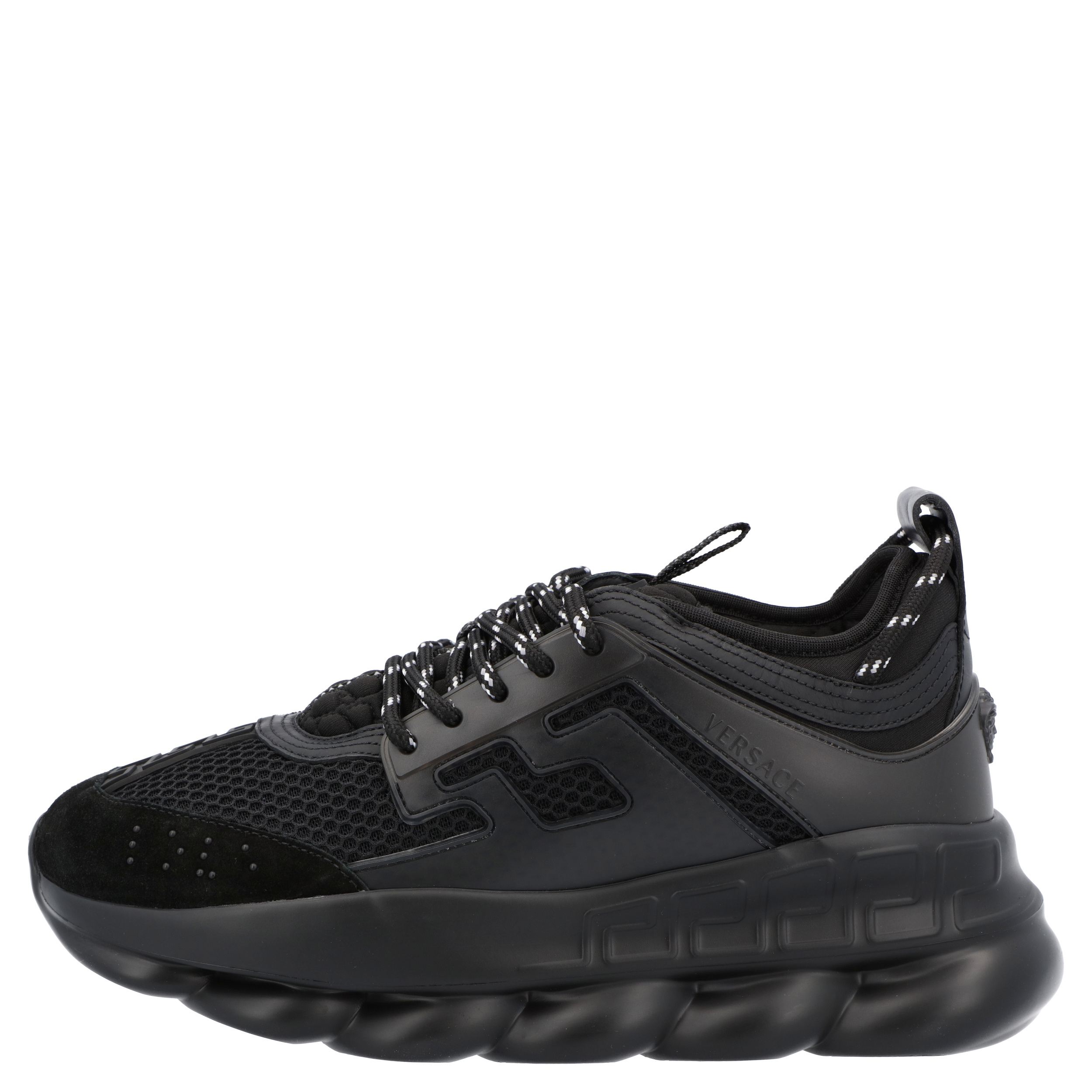 

Versace Black Chain Reaction Snealers Size EU