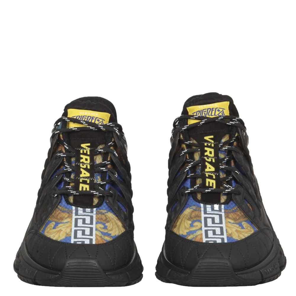 

Versace Black/Multicolor Trigreca Sneakers Size IT