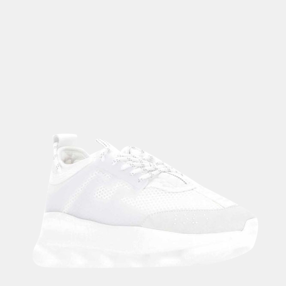 

Versace White Chain Reaction Sneaker Size EU