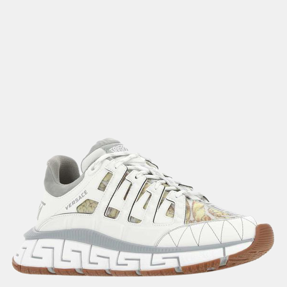 

Versace White Trigreca Sneakers Size EU, Multicolor