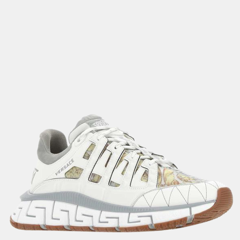 

Versace White Trigreca Sneakers Size EU, Multicolor