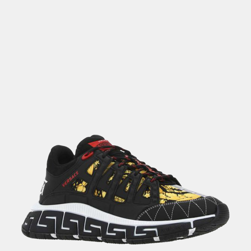 

Versace Black/Multicolor Trigreca Sneakers Size EU