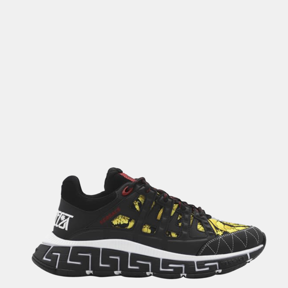 

Versace Black/Yellow Trigreca Sneaker Size EU