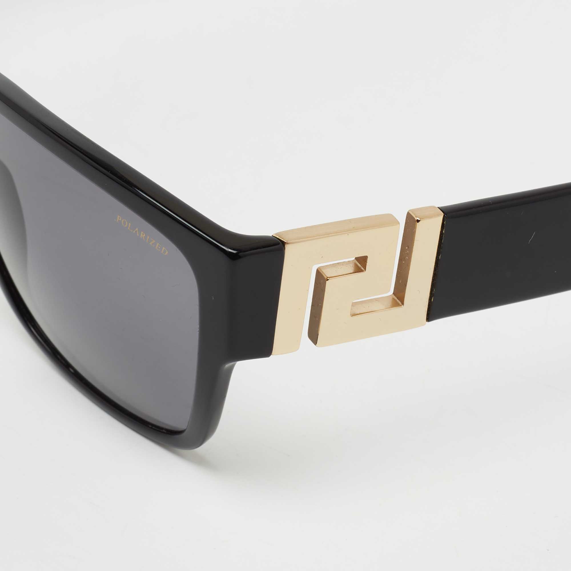 

Versace Black MOD 4296 Polarized Square Sunglasses
