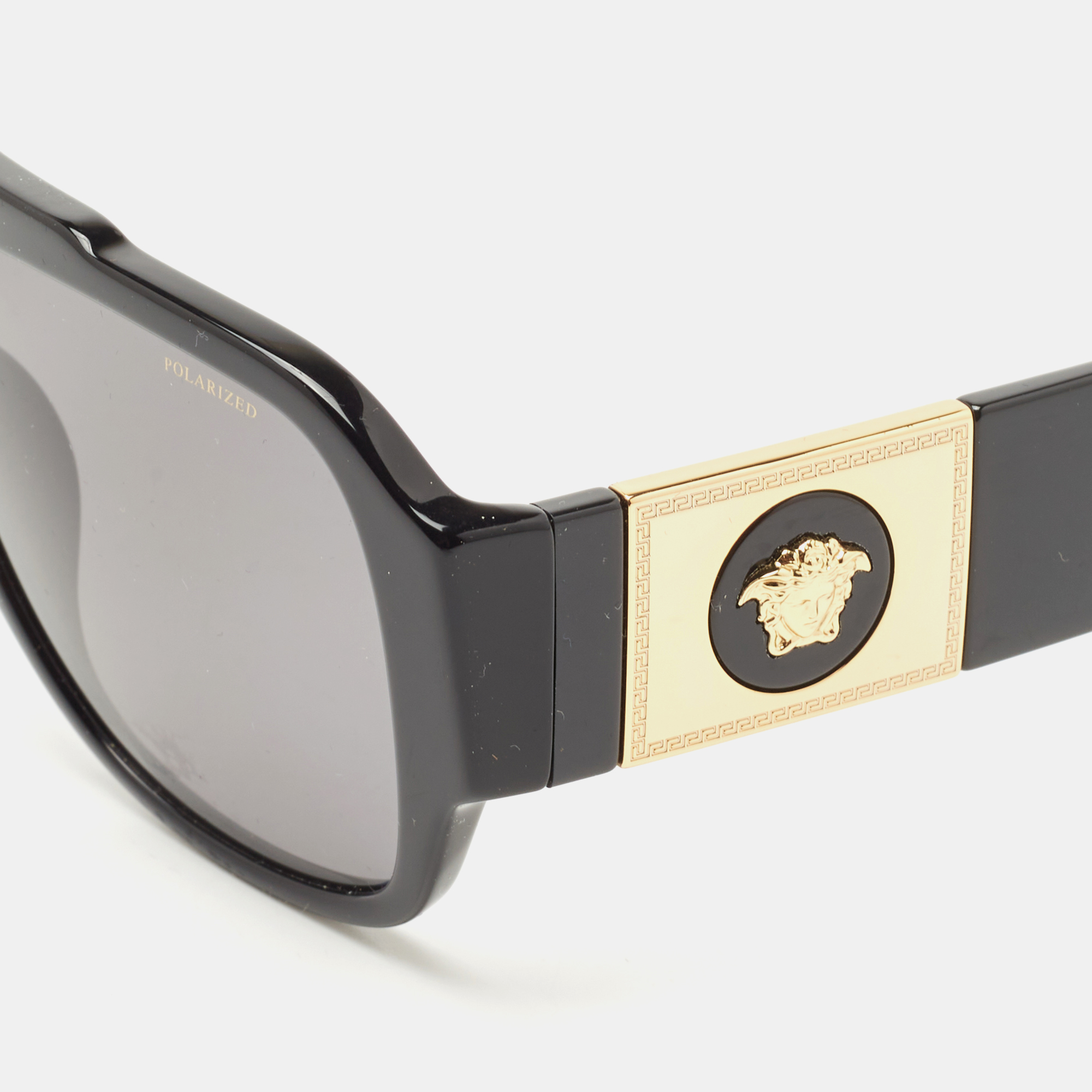 

Versace Black Medusa Icon Polarized Sunglasses