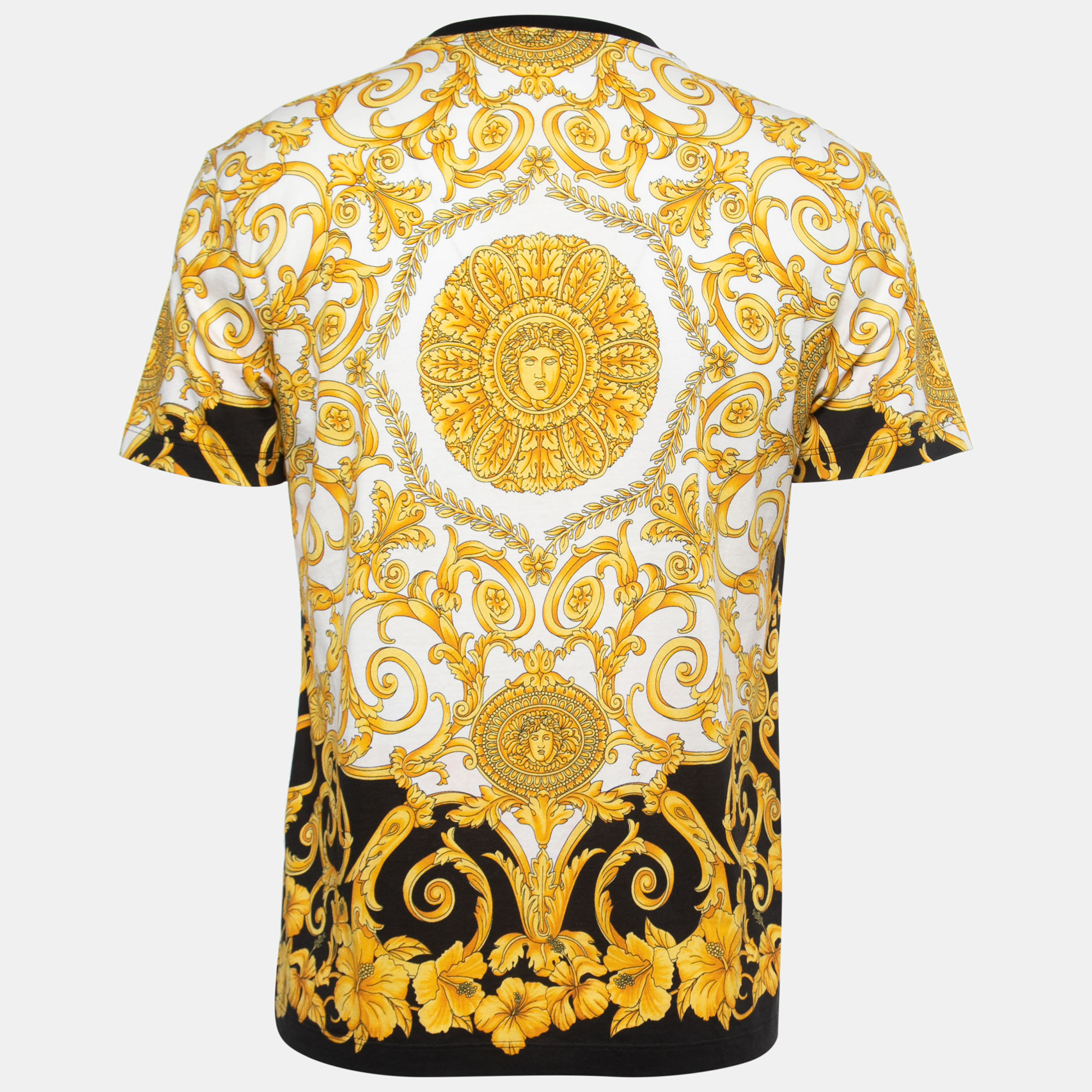 

Versace Multicolor Baroque Print Cotton T-Shirt
