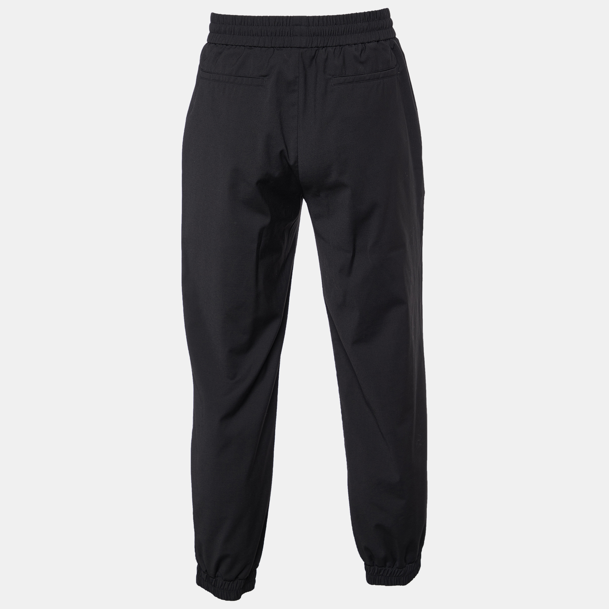 

Fendace Black Wool Blend Joggers