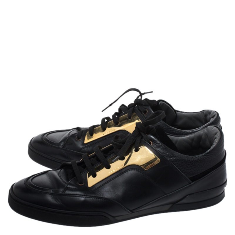 Versace gold hotsell plated sneakers