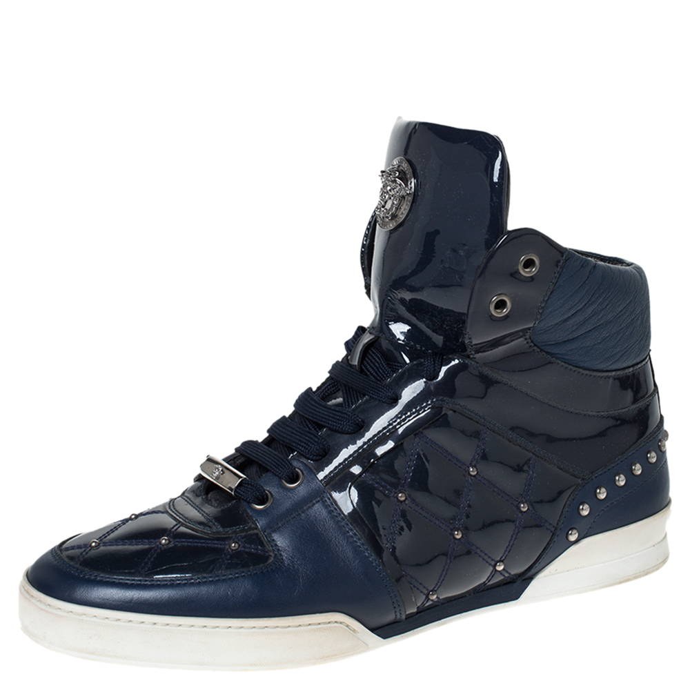 versace studded shoes