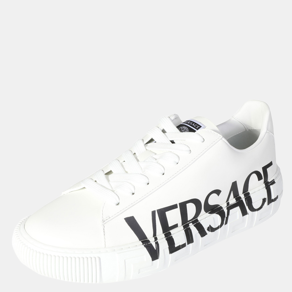 

Versace White V-Greca Low Sneakers ( EUR