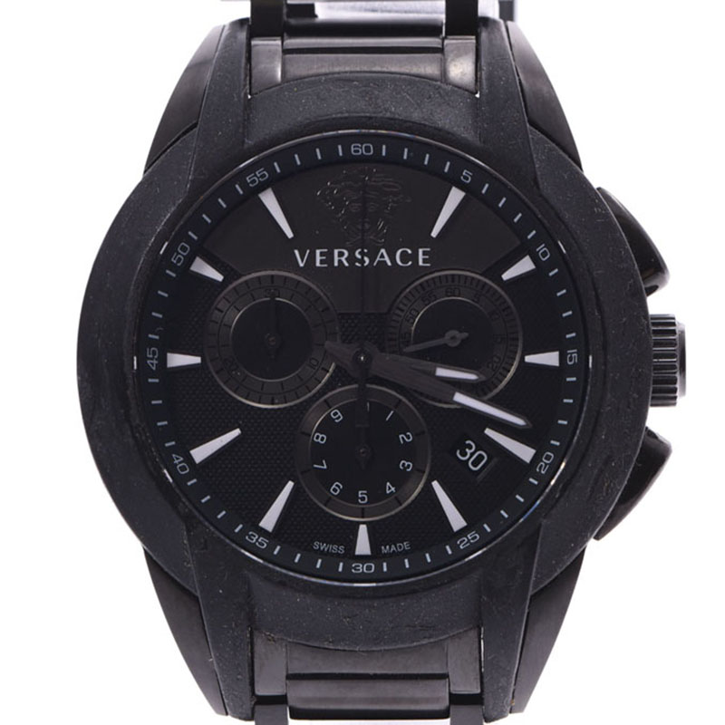 

Versace Black Stainless Steel Character Chrono M8C Men's Wristwatch