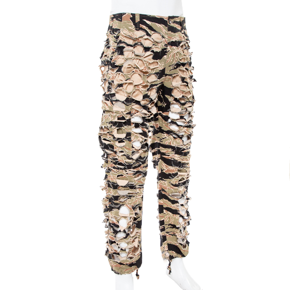 VETEMENTS】camo pants 迷彩 -