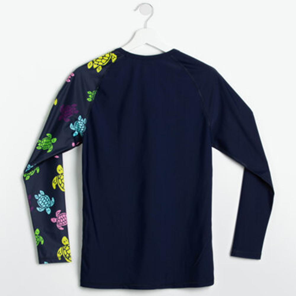 

Vilebrequin Blue Roller Turtle Long Sleeve T-Shirt  (Available for UAE Customers Only