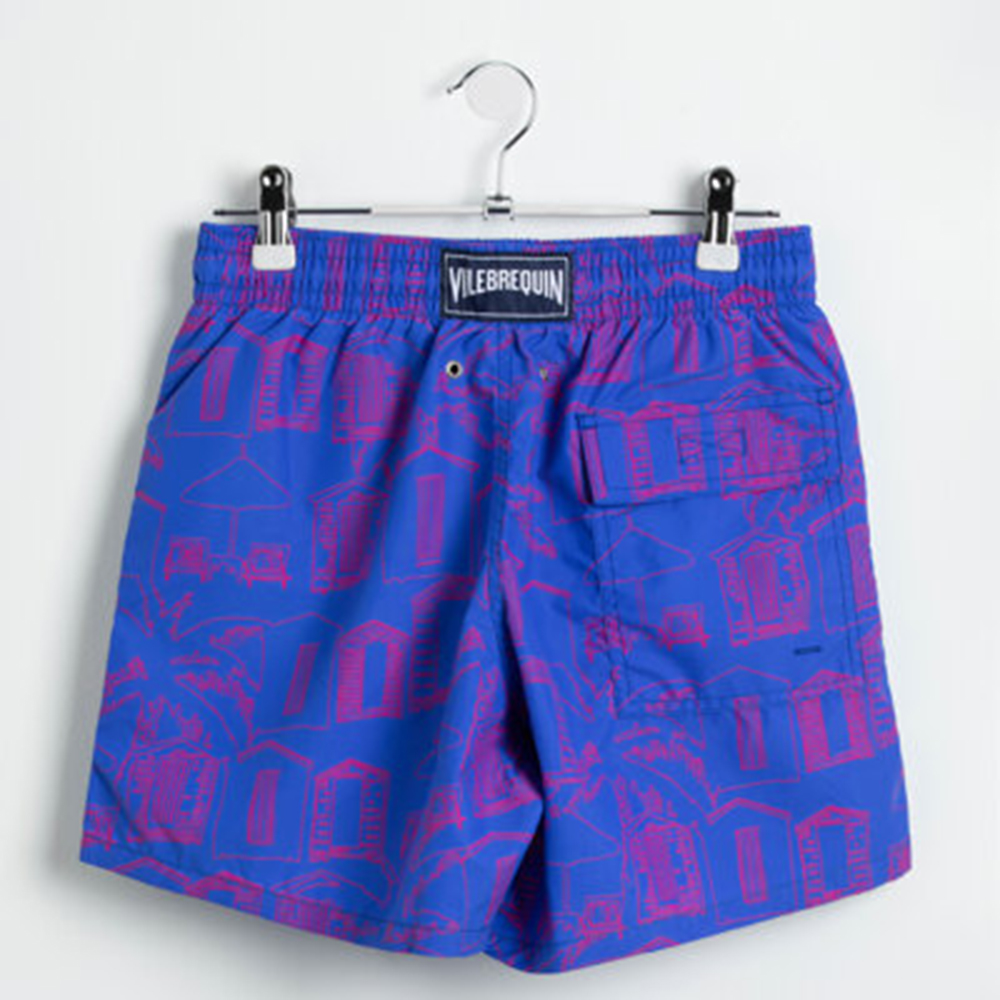 

Vilebrequin Blue Printed Swim Trunks  (Available for UAE Customers Only