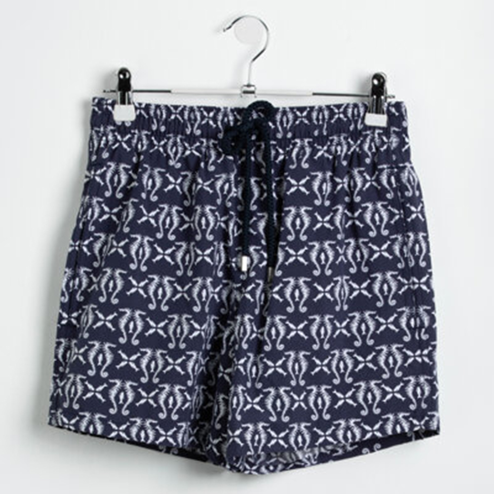 Vilebrequin Blue Printed Swim Trunks L (Available for UAE Customers Only)