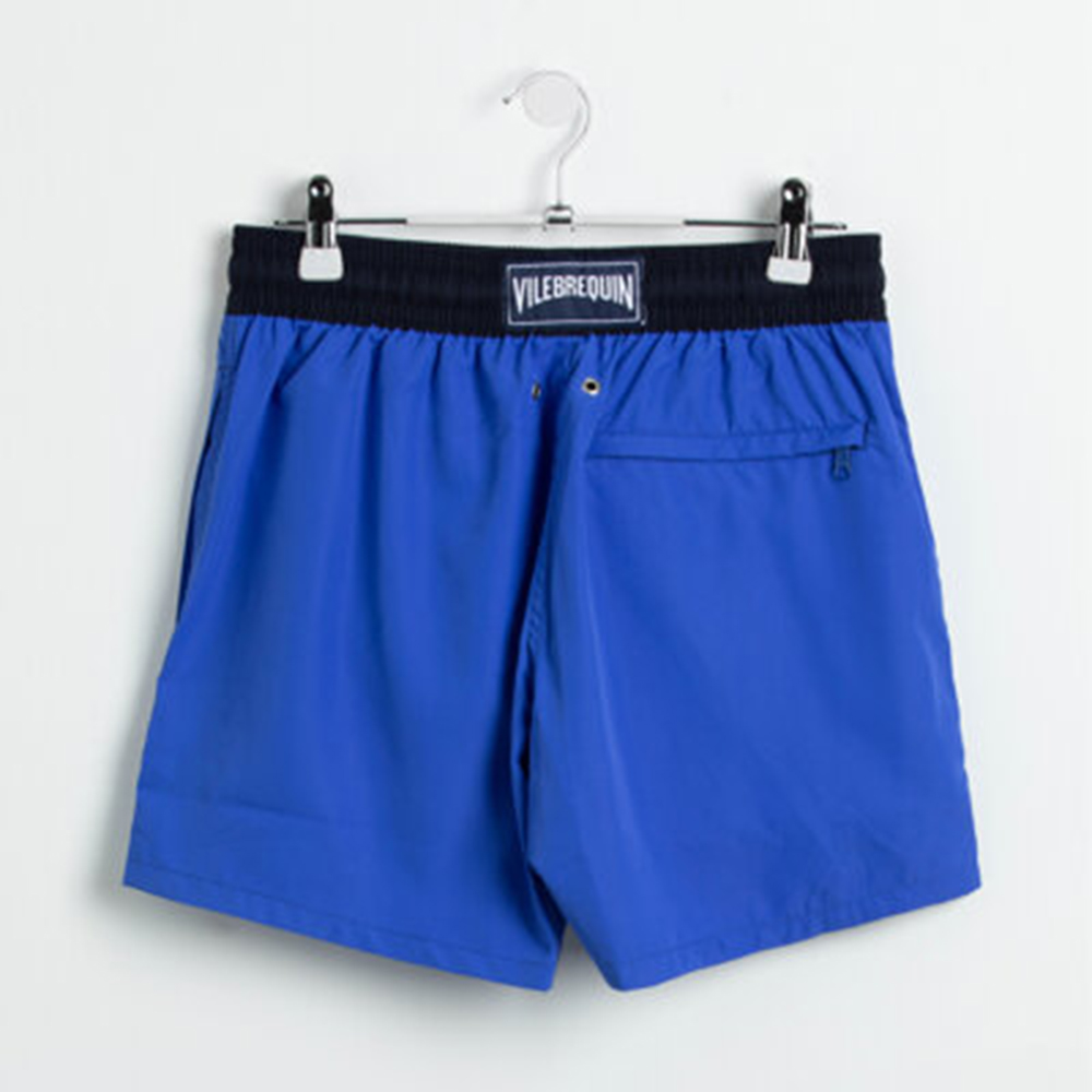 

Vilebrequin Blue Moxe Contrasting Band Swim Trunks  (Available for UAE Customers Only