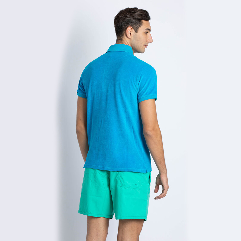 

Vilebrequin Blue Terry Polo Shirt  (Available for UAE Customers Only