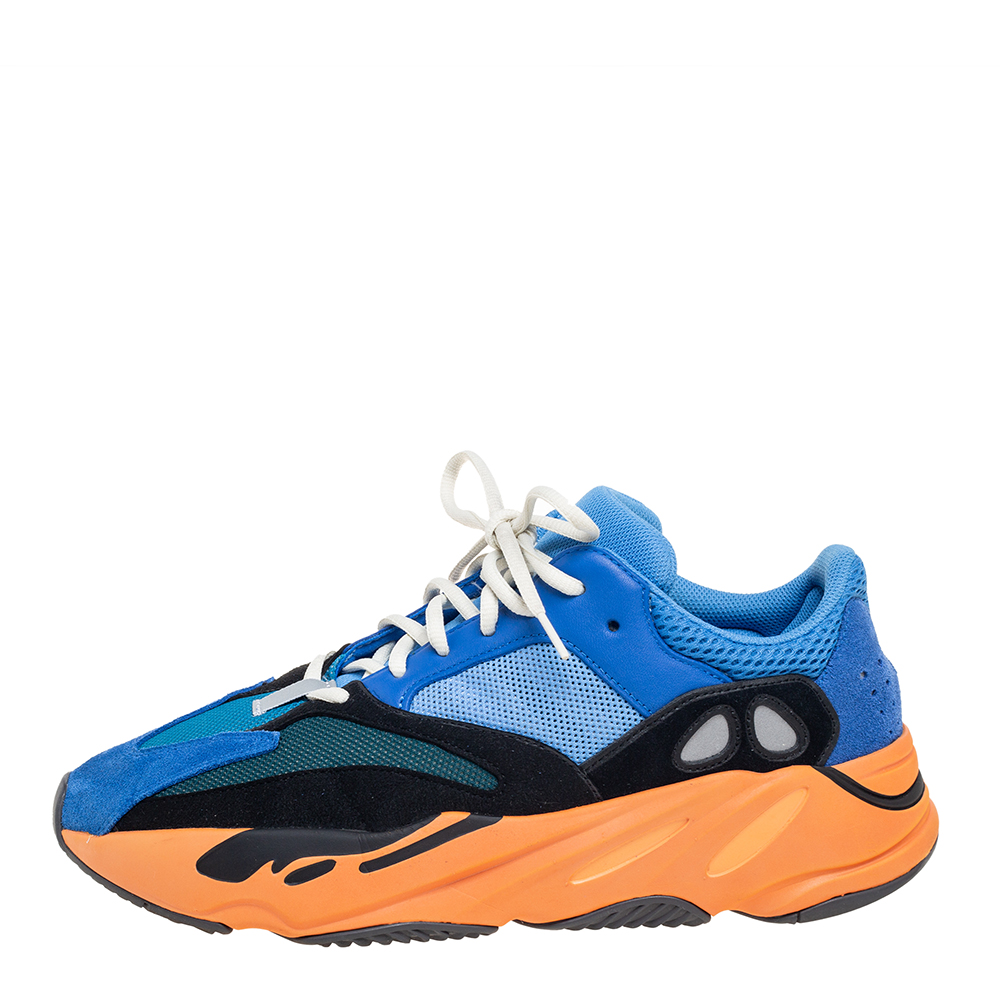 

adidas Yeezy Multicolor Suede And Fabric 700 Bright Sneakers Size 47 1/3