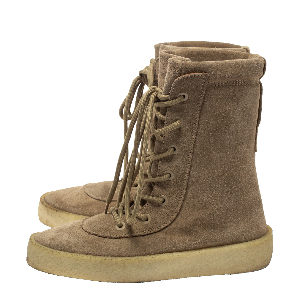tan yeezys boots