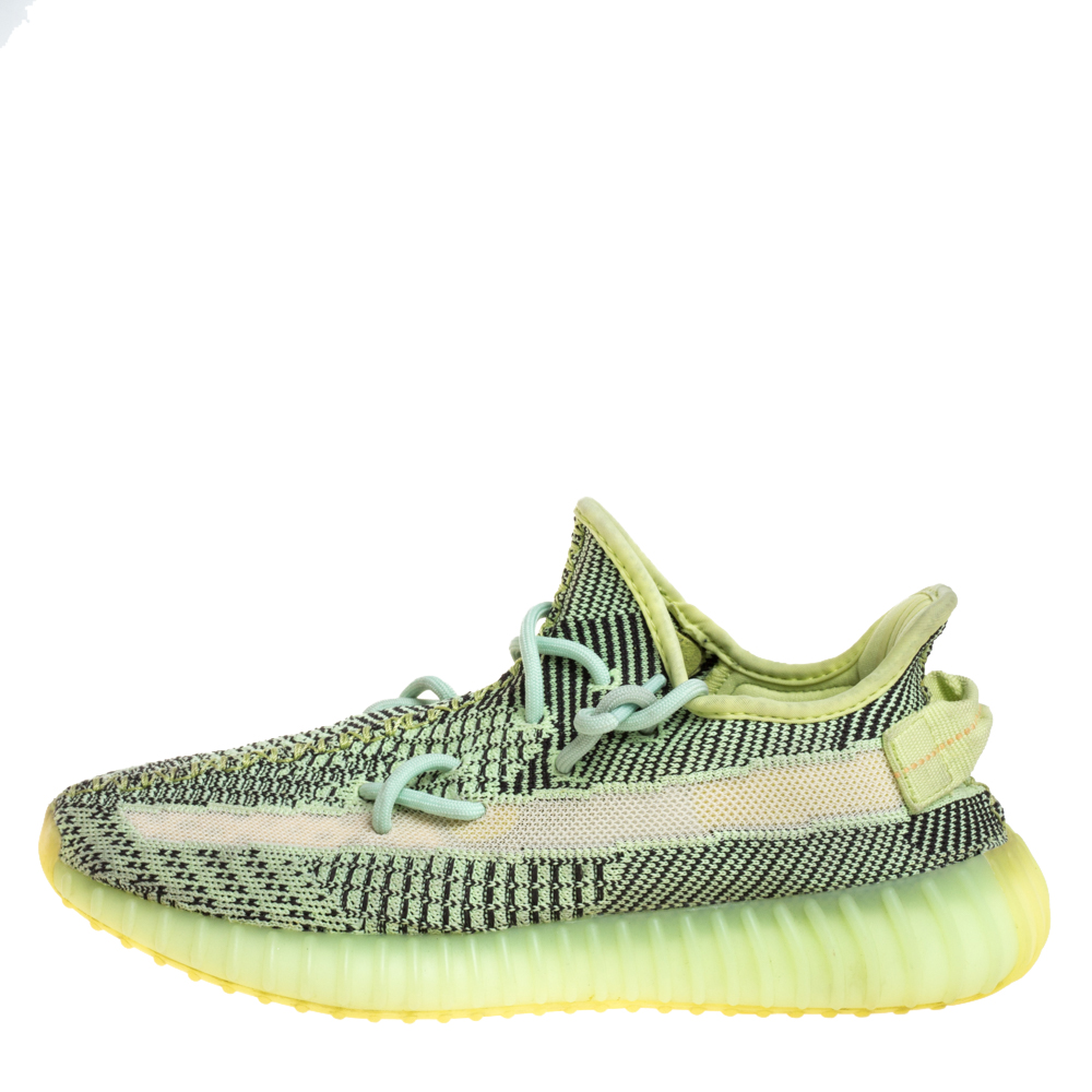 

Yeezy x Adidas Green Knit Fabric Boost 350 V2 Yeezreel (Non-Reflective) Sneakers Size 40 2/3