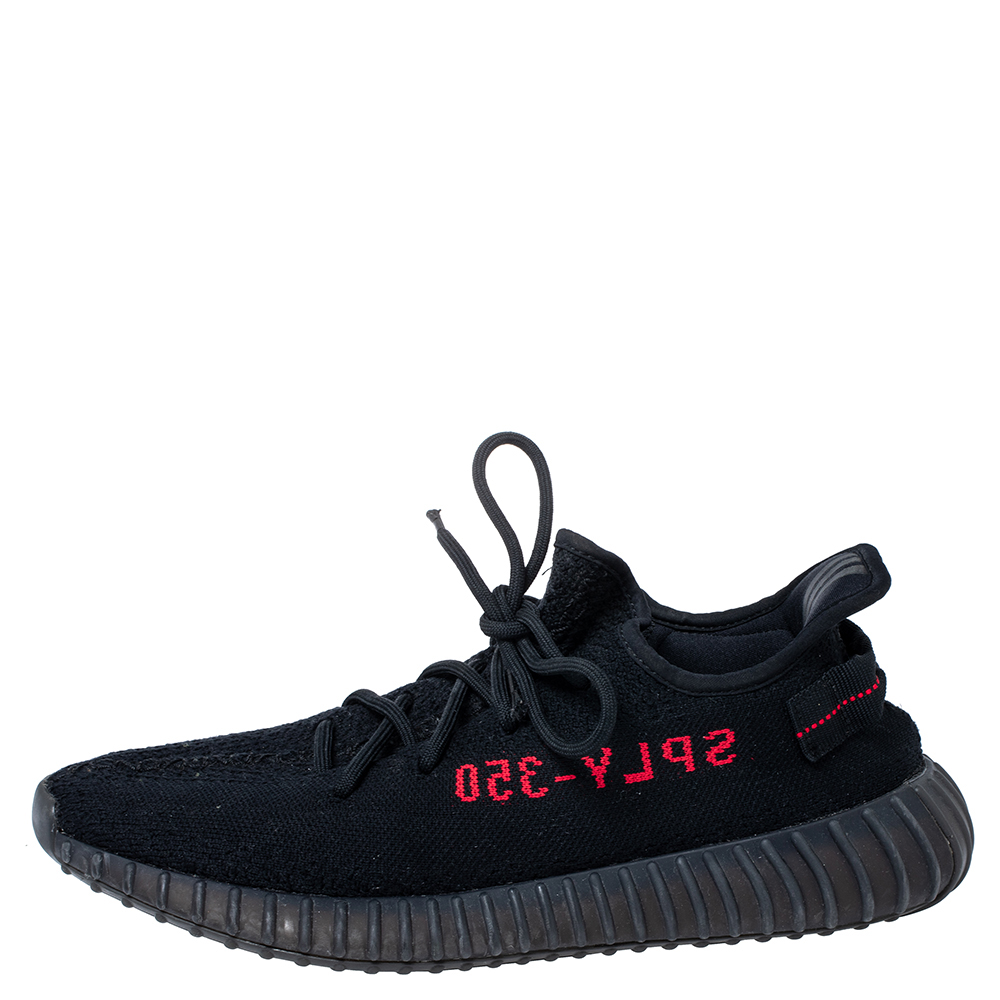 

Adidas Yeezy 350 Bred Sneakers Size US 11 (FR  1/3, Black