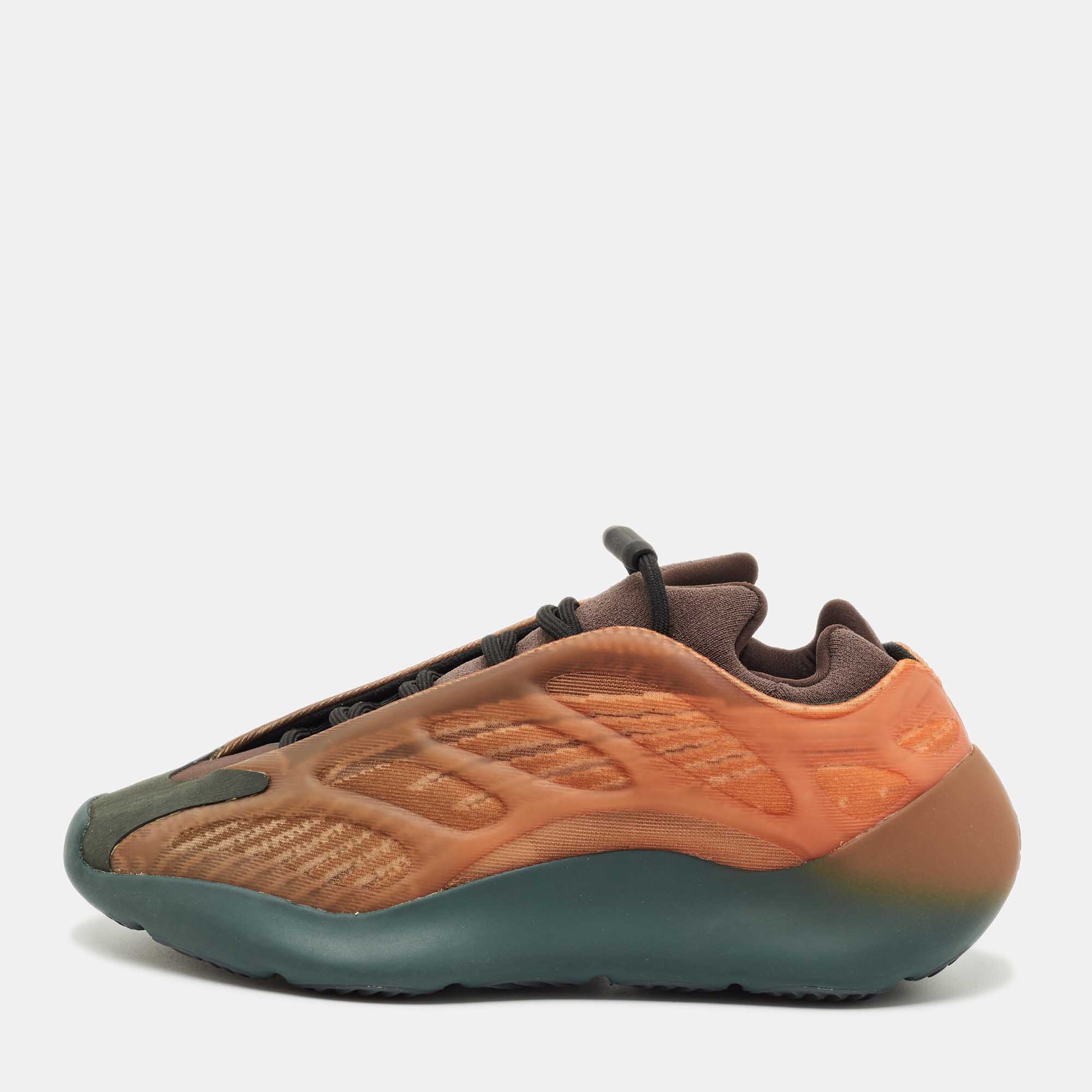 

Yeezy x Adidas Multicolor Knit Fabric 700 V3 Copper Fade Sneakers Size 42