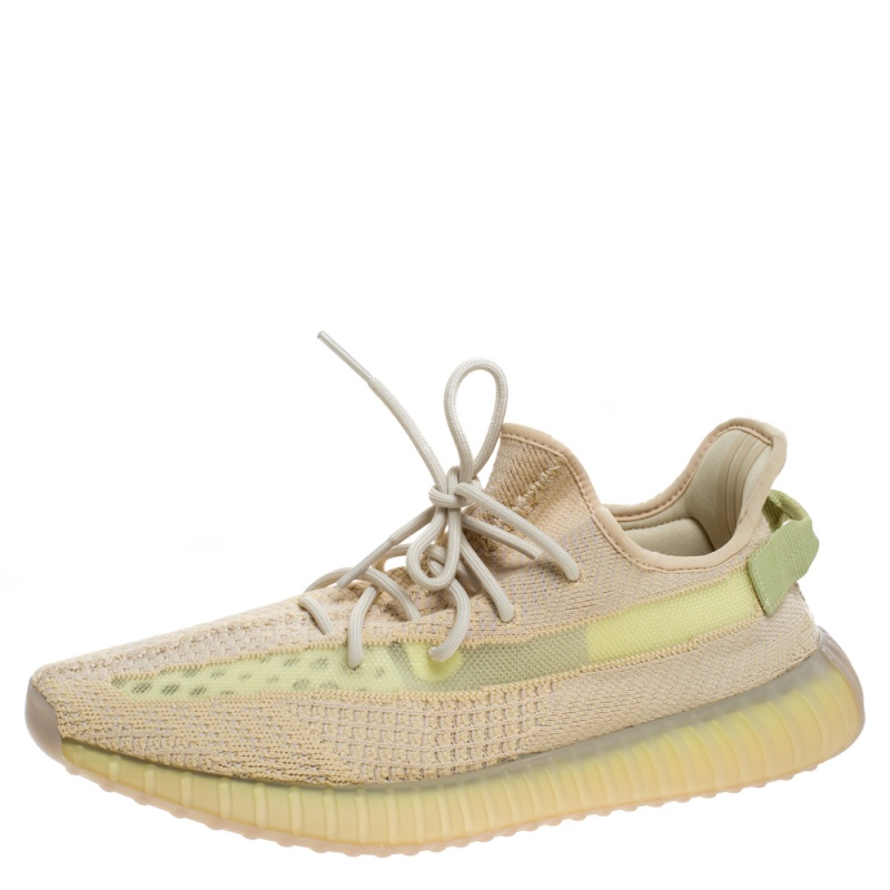 PK Quality Authentic Adidas Yeezy Boost 350 V2 FlaxMen