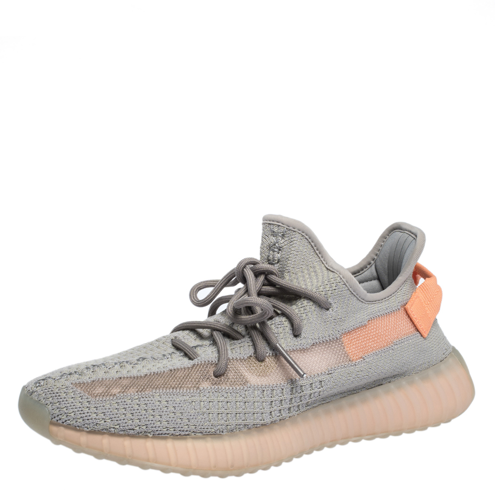 Yeezy boost 350 v2 gris online orange